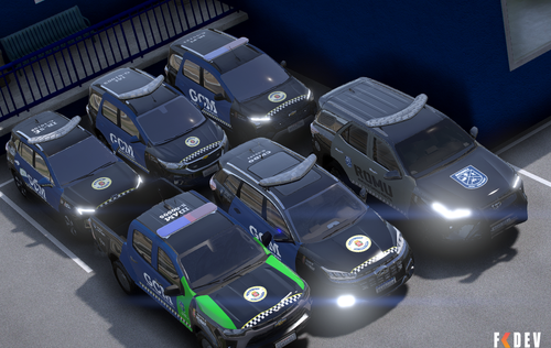 Mais informações sobre "Pack GCM 2026 – Viaturas Guarda Civil Municipal para FiveM | GTA RP"