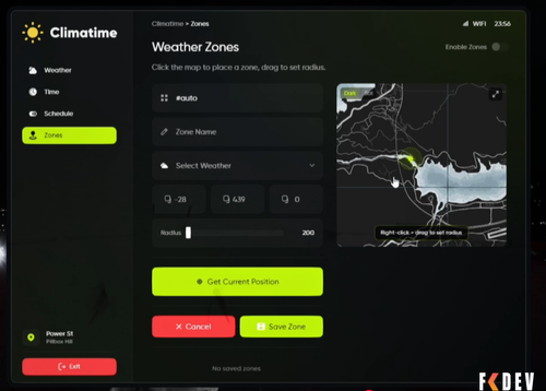 Screenshot 6900 - CLIMA/TEMPO COM GEOLOCALIZAÇÃO DE TEMPESTADES